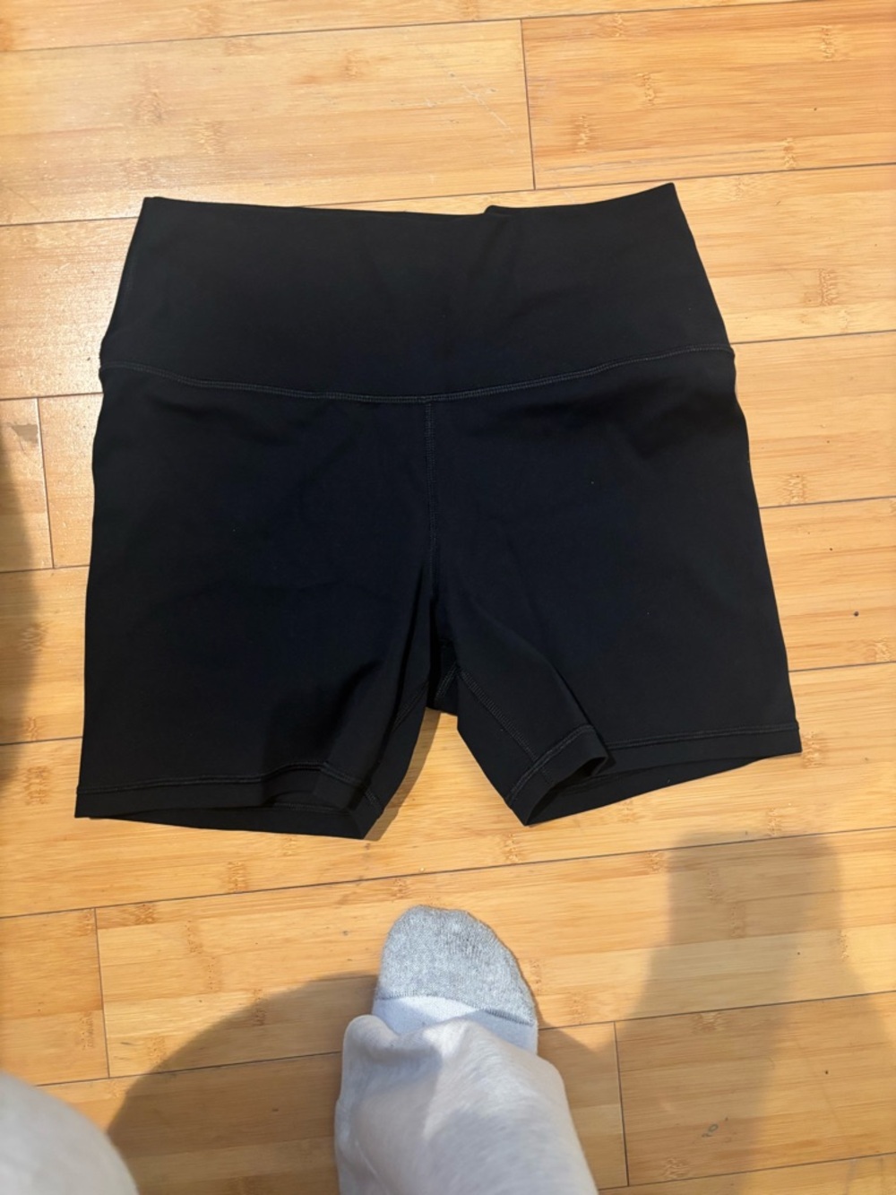 Athleta Black Biker Shorts